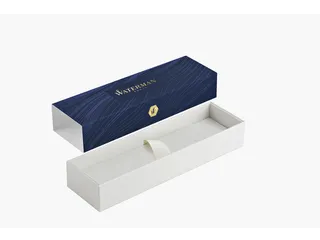 Balpen Waterman Expert Stainless Steel GT Medium Blauwe inkt - 4