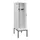 locker met bank,voor scheiding van kleding,HxBxD 2120x600x815mm,2vak