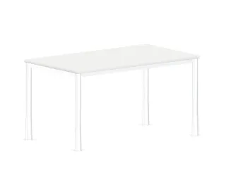 In hoogte verstelbaar bureau,HxBxD 720-840x1400x800mm,Bl-wit - 2