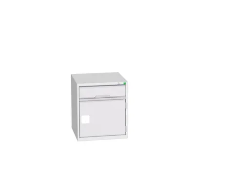 ladekast HxBxD 600x525x550mm 1lade romp RAL7035 front RAL7035