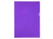 100 L-Mappen A4 0.13mm Glad Pvc Sterke Kwaliteit paars