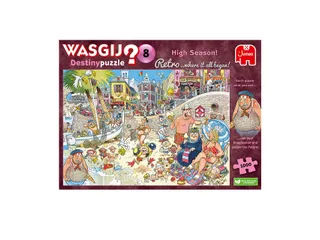Puzzel Wasgij Retro Destiny 8 Hoogseizoen! 1000 stukjes - 4