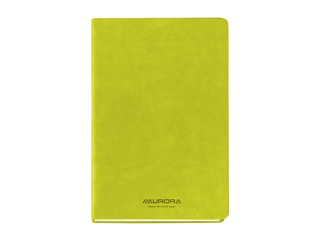 Notitieboek Aurora Capri A5 192blz lijn 80gr groen