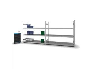 breedvakstelling,grondveld,HxBxD 2000x2320x835mm,vakl. 350kg - 3