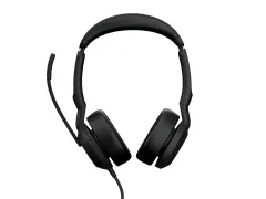 Jabra Evolve2 50 Headset Bedraad USB Type-C USB Type-A Zwart