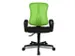 Bureaustoel Zitting Zwart Rugleuning Met Netbekleding In Groen