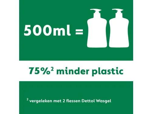 Dettol Handzeep Soothe Lavendel & Vioolbloesem navulling 500ml