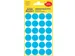 Etiquette Avery Zweckform 3005 Rond 18mm Bleu 96 Pcs
