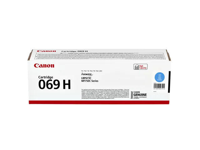Tonercartridge Canon 069H blauw