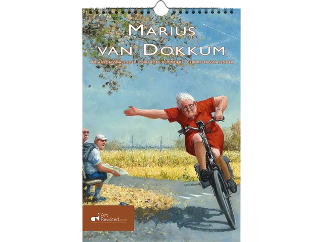 Verjaardagskalender Marius van Dokkum Turbo A4