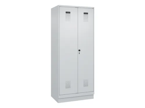 PBM-locker,HxBxD 1950x800x500mm,2vak,vak B 400mm,draaigrendel