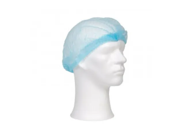 Comfort Haarnet Non Woven Wokkel 58 cm blauw 1000 stuks