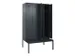 locker met bank,voor scheiding van kleding,HxBxD 2120x1200x815mm,4vak