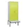 PBM-locker met bank,HxBxD 2120x800x815mm,2vak,vak B 400mm,draaigrendel