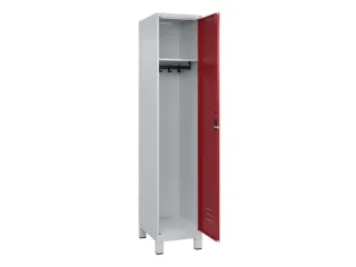 locker,HxBxD 1950x400x500mm,1vak,vak B 400mm,cil.-slot,voeten - 2