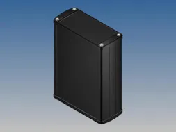 Aluminium Behuizing - Zwart - 145x105.9x45.8mm