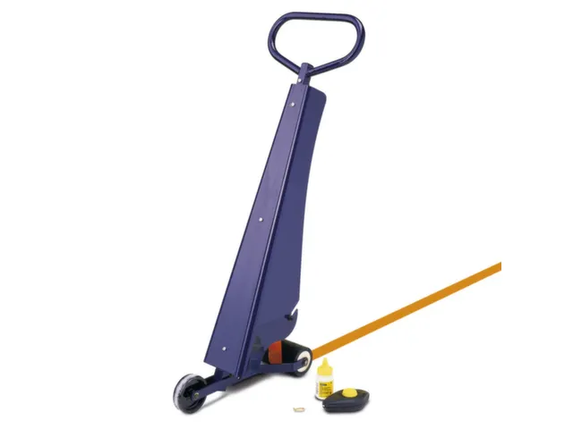 Markeer-set Markeerapparaat 2 Rollen Markeertape 75mm