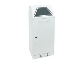 afvalverzamelaar,niet-brandbaar,1x75l,HxBxD 1000x400x380mm - 1
