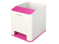 Pennenhouder Leitz WOW wit/roze