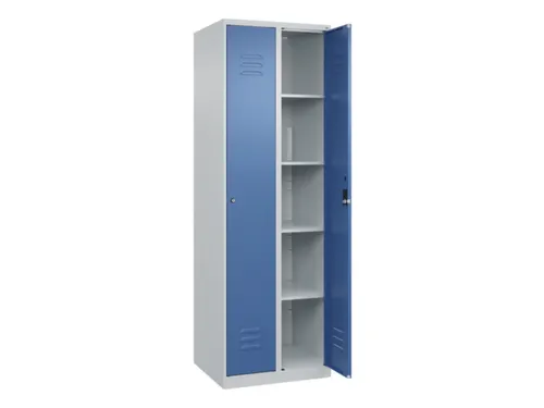 wasgoedverdeelkast,HxBxD 1850x600x500mm,vak B 300mm,cilinderslot