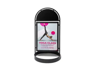 City Sign Elegant Staal 50x70 cm zwart - 2