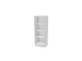 kantoorstelling,HxBxD 1545x600x445mm,Bl-wit