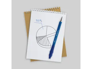 Balpen Paper Mate Flexgrip Ultra medium blauw blister à 5 stuks - 11