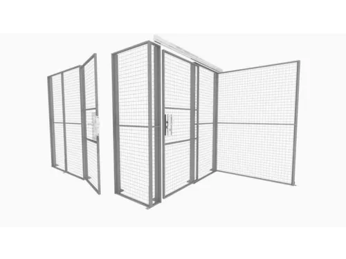 wandelement,v. scheidingswandsysteem,HxB 2200x700mm,extra uitvoering