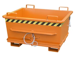 Bodemklepcontainer 721x1040x1200mm 0.50m³ 1000kg Ral2000 - 1