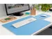 Sous-main de bureau EYE STYLE gris clair/bleu 600x450x7mm