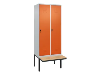 locker voor scheiding van kleding,HxBxD 2120x800x815mm,2vak - 1
