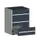 ladekast HxBxD 1000x800x650mm 3laden zware lasten RAL7035 RAL7016