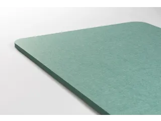 Akoestisch PET-vilt rechthoekig plafondpaneel 60x120cm Petrol Groen - 2