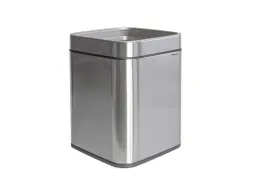 9501594 Afvalbak MAULprime 15L edelstaal 25.1x25.1x32.2cm zilver