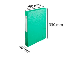 CARTOBOX glanskarton rug 40mm groen - 8
