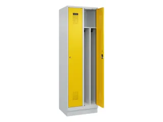 locker voor scheiding van kleding,HxBxD 1950x600x500mm,2vak - 1