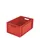 Euronorm Stapelkrat Pp 270x600x400mm Wanden/bodem Gesloten Rood 55l