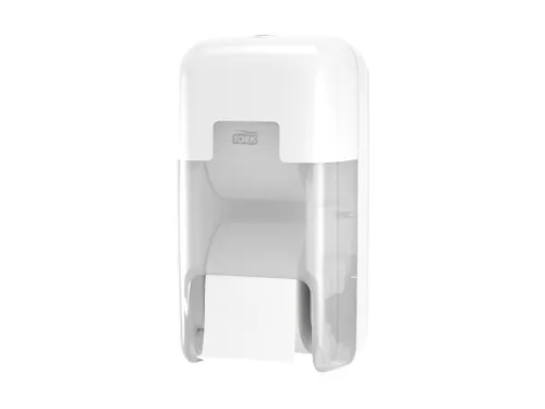 Tork OptiServe 558041 Hulsloos 2-rol Toiletpapier Dispenser T7 Wit