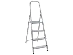 aluminium beugelladder eenzijdig 4treden stand H 0 78m aluminium