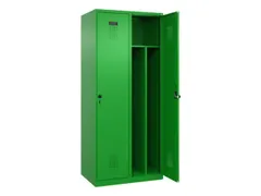 locker voor scheiding van kleding,HxBxD 1850x800x500mm,2vak