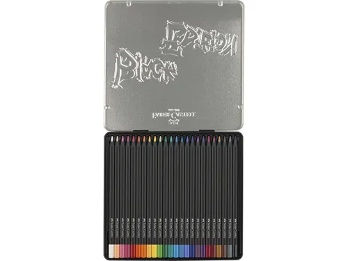 Kleurpotlood Black Edition 24 stuks in bliketui