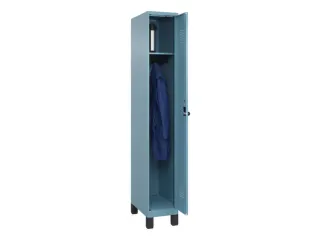 locker,HxBxD 1950x300x500mm,1vak,vak B 300mm,draaigrendel,voeten - 1