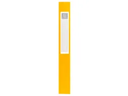 Klasseerdoos Scotten rug 40mm A4 geel