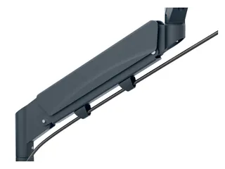 Monitorarm Leitz Ergo ruimtebesparend enkel donkergrijs - 5