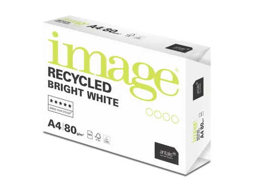 Image Recycled Kopieerpapier A4 80 Gram Bright White Voordeelbundel