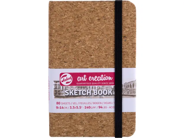 TAC schetsboek Kurk 9x14cm