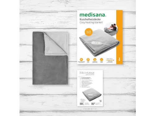 Medisana HDW Knuffelwarmtedeken 180x130cm Tweekleurig
