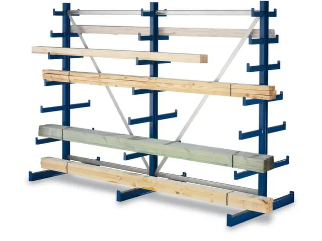 Draagarmstelling Dubbelzijdig 2000x2700x1090mm 7versch. Lange Armen