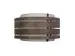 Abat-jour Nextime Beam 50 cm bois noyer noir