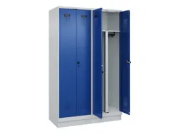 PBM-locker,HxBxD 1950x1200x500mm,4vak,vak B 300mm,draaigrendel
